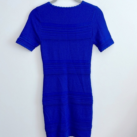 TORN RONNY KOBO cobalt blue knit dress XS - Picture 14 of 16